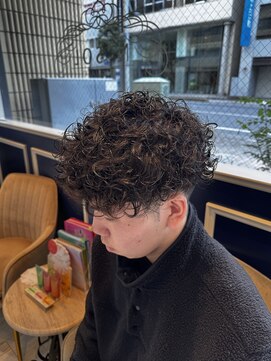 アンソル オブ リシェール(N'SOL of RICHAIR) ダークアッシュ/ニュアンスパーマ/韓国マッシュ/スペインカール