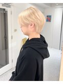 ニュアンスパーマ/韓国マッシュ/スパイキーショート/渋谷