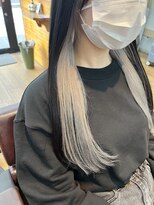 アン ブリーチ(UN BLEACH)&nbsp;【インナーカラー】ペールシルバー♪