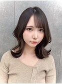 【kumu】 ミディアム/顔周りカット/おくれ毛レイヤー/栄/名古屋