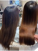 【Rei限定】髪質改善美髪ストレート（Tr込）24000～