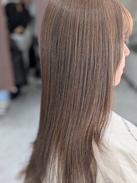 ラスター(LUSTER) ルフレカラーを使った王道ベージュカラー