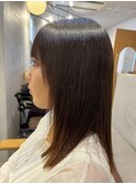 乾かすだけでまとまる縮毛矯正