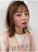 レイヤーミディアム×シースルーバング