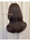 チョコレートブラウンカラー/艶カラー/大人モテヘア