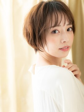 カバーヘア イヴ 戸頭店(COVER HAIR EVE) 似合わせカット抜け感小顔ショートマッシュパーマY戸頭30代40代