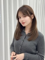 アマトウキョウスマートサロン(AMA TOKYO×Smart Salon) くびれレイヤー/顔まわりカット/レイヤーカット/小顔ヘア