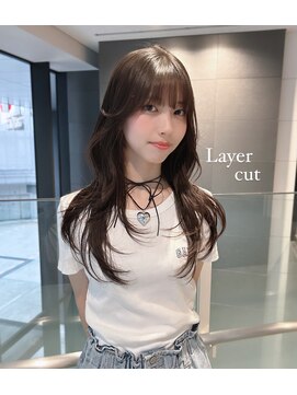 クム(kumu) 韓国へア/レイヤー/顔周り/ボブ/透明感カラー