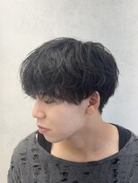 ルースト 西院店(ROOST)&nbsp;MEN’S HAIR/サーフカール/刈り上げセンターパート/髪質改善/