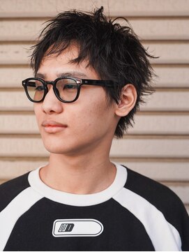 クオル 円山(QOL) メンズショート×ピンパーマ