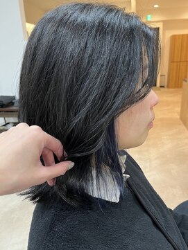 エンタリティリット(entality lit) 似合わせ顔周りカット×インナーカラー