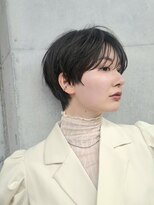 ココ 西葛西南口店(COコ) ショートヘア小顔顔周りレイヤー髪質改善ブルーブラック西葛西