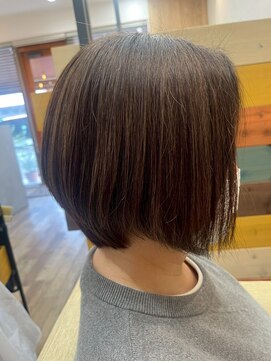 美容室奥山 今沢本店 50代パサつき改善キラ髪ショート
