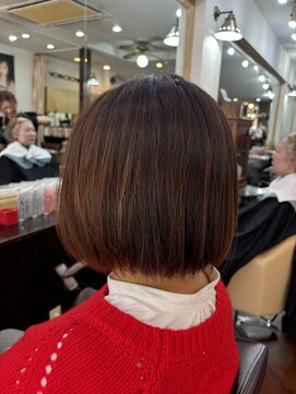シャンプーボーイアネックス(SHAMPOO BOY Annex) 大人可愛いボブ20代30代40代セミロング◎長崎/佐世保