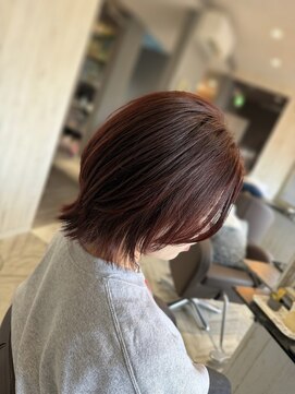 ヘアーアンドラッシュ ジーナ(Hair&Lash Jiina) レイヤーボブ