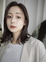 ヌヌ 渋谷 原宿 明治神宮前(nunu) レイヤーカットウルフカットボブグレージュオリーブべージュ