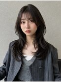レイヤーカット/ハッシュカット/韓国ヘア/ヨシンモリ/前髪カット