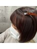 カット+前髪縮毛矯正+イルミナカラー+oggiotto10stepトリートメント ¥19500