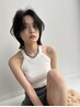 【若手応援!】前髪・顔周りカット+透明感カラー+内部補修トリートメント