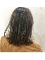 サロンアオ(salon ao) salon ao リアルスタイル　ハイライト×グレージュ