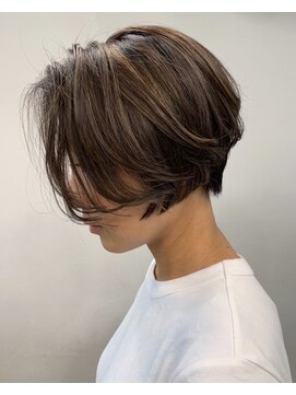 チクロヘアー(Ticro hair) 【TICRO大石】ベージュショート