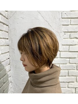 アジールヘア 池袋東口店(agir hair) グラデーションショートボブ