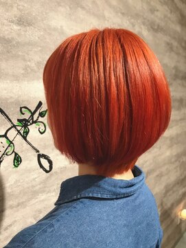 ヘアー ブランコ(hair Blanco) ダメージレスダブルカラー♪オレンジ