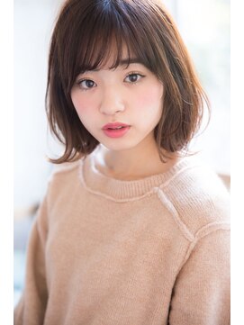 ハニーシブヤ(HONEY shibuya) 【HONEY】透明感のある小顔ミディ（山本剛）