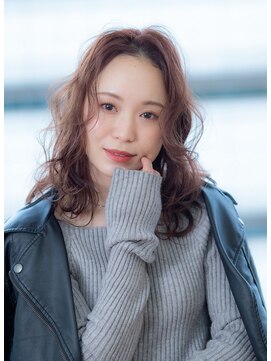 ユニックス Mark Is みなとみらい店(UNIX) 【UNIXみなとみらい】大人顔フェミニンカール【20代30代40代】