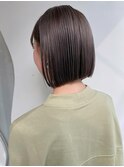 【なかじま ひびき】アッシュグレージュボブ