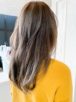 キャアリー(Caary) 福山市ハイライトグレージュ人気Caaryブリーチホワイト