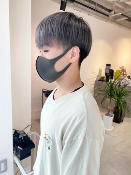 オールヘア(ALL HAIR) マッシュ × シルバー