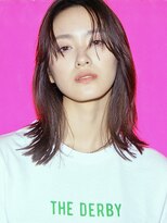 ダービー(THE DERBY)&nbsp;【THE DERBY】MIDIWOLFY #ボブルフ#ショコラベージュ#カール