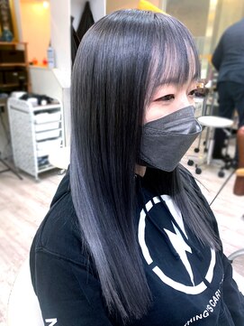 デザイナーズ ファクトリー(Designer's Factory) アッシュカラー ストレートロング