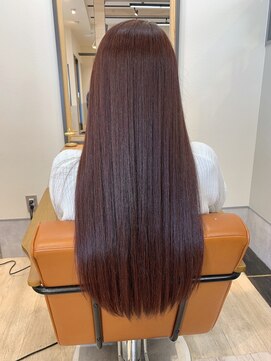 ハーベスト(HARVeST Hair&amazing life) 【HARVeST】スーパーロングのピンクブラウン