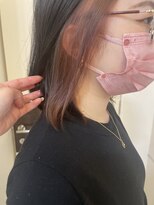 フォルテ 草薙店&nbsp;インナーカラー☆ピンクブラウン