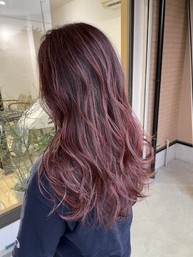 リードヘアーバイバンプ(Lead Hair by vamp) #ハイライト#ピンク#ロングヘア
