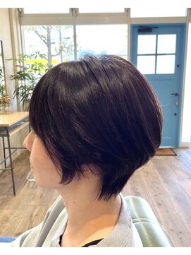 ミーヘアー(mii hair) 大人カッコイイ　スッキリショート