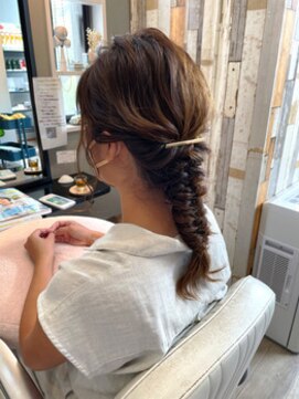 デイジー(Daisy) お呼ばれ☆編みおろし 結婚式二次会