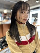 エッセ 大阪梅田茶屋町店(esse)&nbsp;前髪インナーカラー+ハイライトインナーカラー