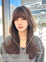 アフロートリノ(AFLOAT Leino) 【吉野style】大人可愛い小顔薄めバングモテ髪20代30代40代◎