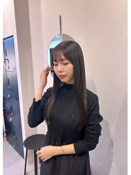 アンヘアー 元町三宮(UNHAIR) オリーブカラー/オリーブグレージュ/艶感カラー