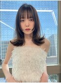 【LICCA 伊崎優李】韓国ヘア/レイヤーカット/前髪/姫カット