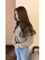 ロチカバイドールヘアー 心斎橋(Rotika by Doll hair) ブリーチなしOlive brown