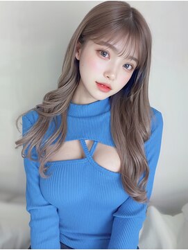 オリジンズヘアーセカンド 守谷店(Origins hair 2nd) シルバー系ベージュカラー×BYKARTE TR
