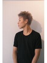 フェイヴィーズ(FavyS)&nbsp;メンズハイトーン ブリーチ スパイキーショート 大阪