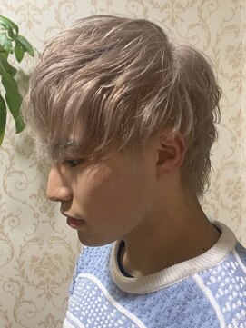 リスタバイネオリーブ 浅草(Re:sta by neolive) メンズカット/初ブリーチ/ダブルカラー韓国ヘアハイトーンカラー