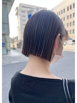 オーガニック アトリエ 大宮(organic+atelier)&nbsp;20代30代ミニボブココアブラウン小顔美肌ストレート丸み
