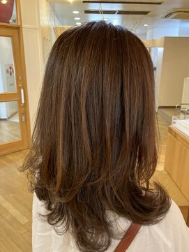 松本平太郎美容室 浦安店 ロングレイヤー/30代40代50代60代