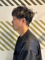 バーバーバー アカバネ(BARBER-BAR AKABANE)&nbsp;美シルエットショートマッシュ×メッシュカラー#1